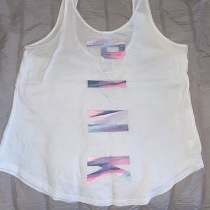 PINK Watercolor Tank